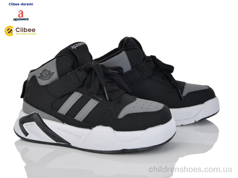 Кроссовки Apawwa TB6526 black-grey