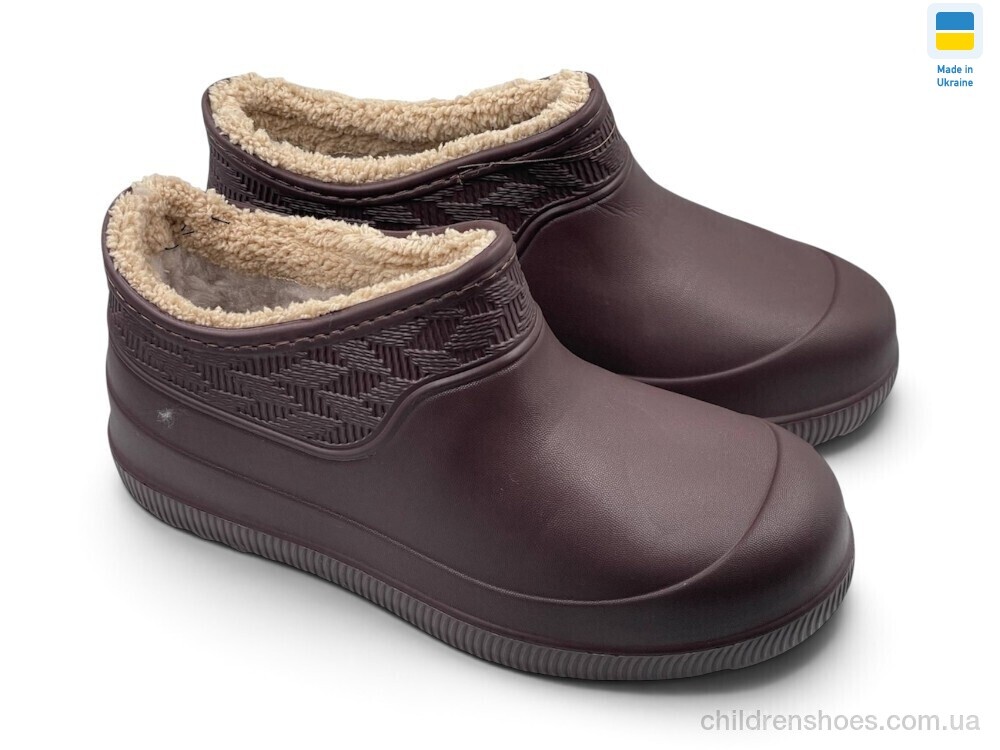 Галоши М970 шоколад Rai shoes / p. 37-41 / 8пар
