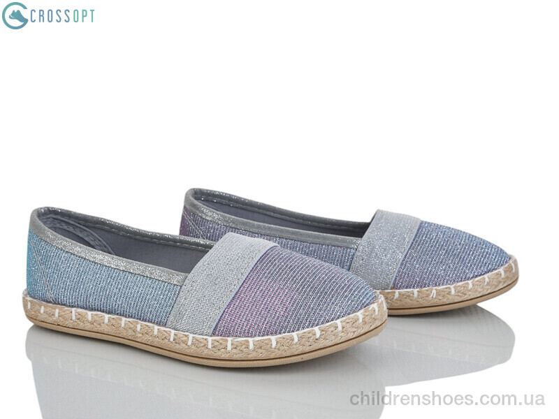 Слипоны No brand DD457 grey