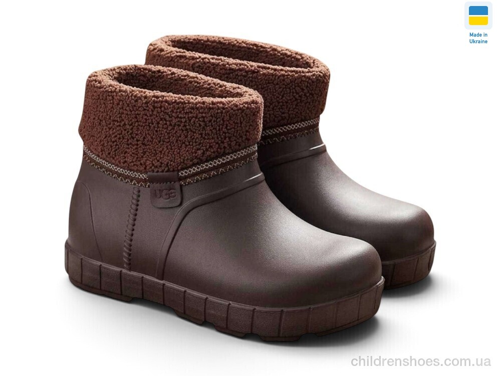 Сапоги из пены Д43 шоколад Rai shoes / p. 37-41 / 6пар