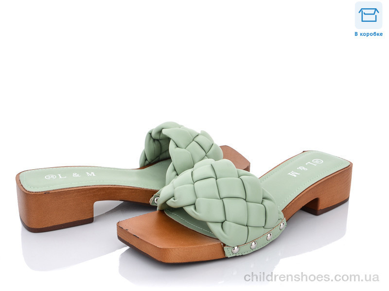 Шлепки женские L&M F88-7