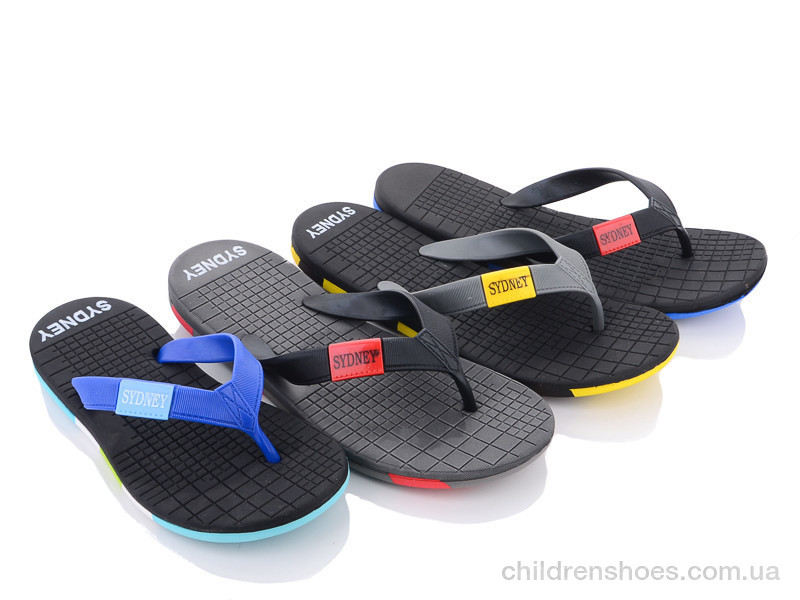 Шлепки детские Sydney M7023L mix (36-41)