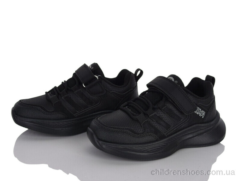 Кроссовки EC741-1 black Clibee-ShoSho / p. 31-36 / 6пар