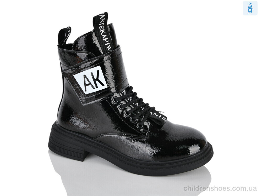 Ботинки 197-53 black L. DINO ALBAT / p. 36-41 / 8пар