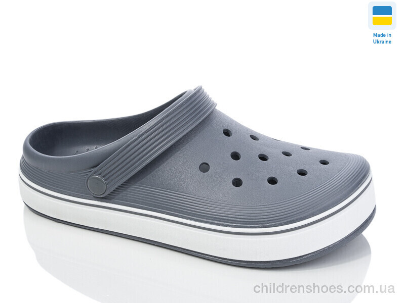 Кроксы Dago 523 сірий