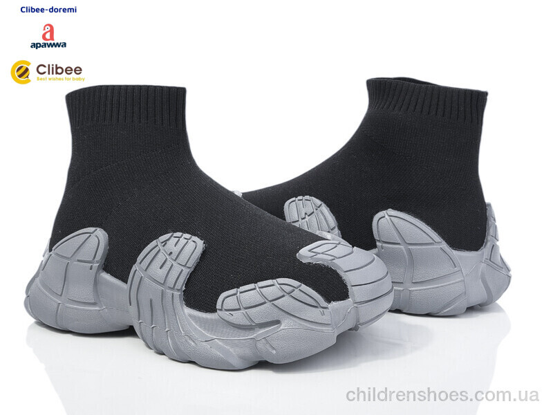 Кроссовки Apawwa N6100 black-grey