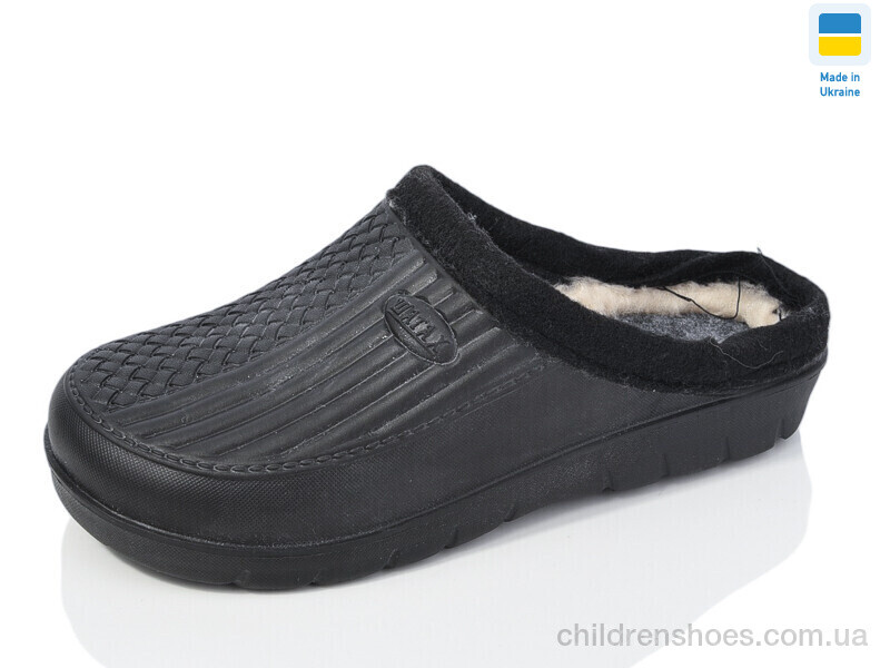 Галоши Шагах хутро чорний Lot Shoes / p. 41-46 / 6пар