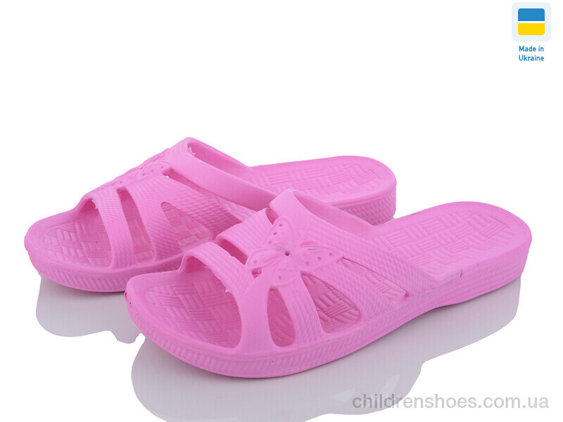 Шлепки детские Tismel ТС метелик рожеві