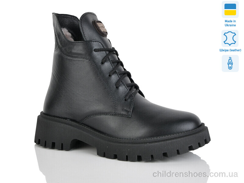 Ботинки No brand 75 чорний к. зима