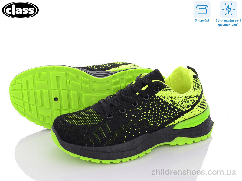 Кроссовки No brand 2136-2 black-green