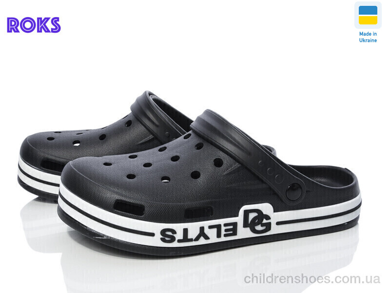 Кроксы Dago Dago 526 чорний