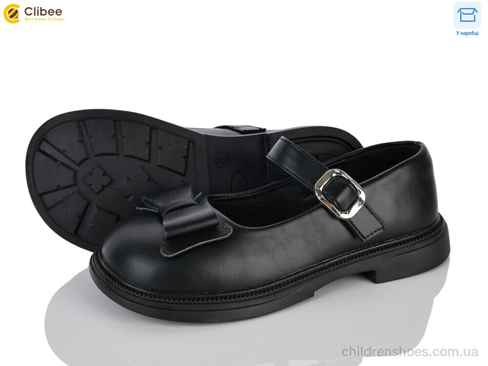 Туфли DC819-1 black Clibee / p. 31-36 / 6пар