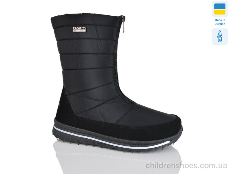 Дутики Progress 3108 чорний