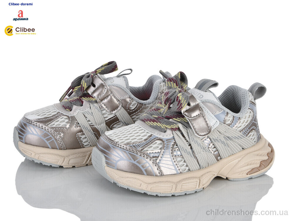 Кроссовки A889 beige Clibee-Doremi / p. 22-26 / 5пар