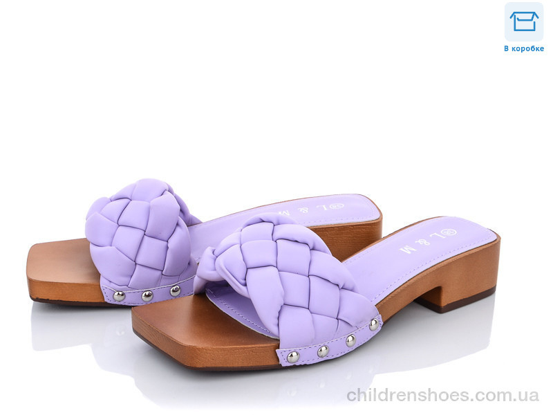 Шлепки женские L&M F88-4