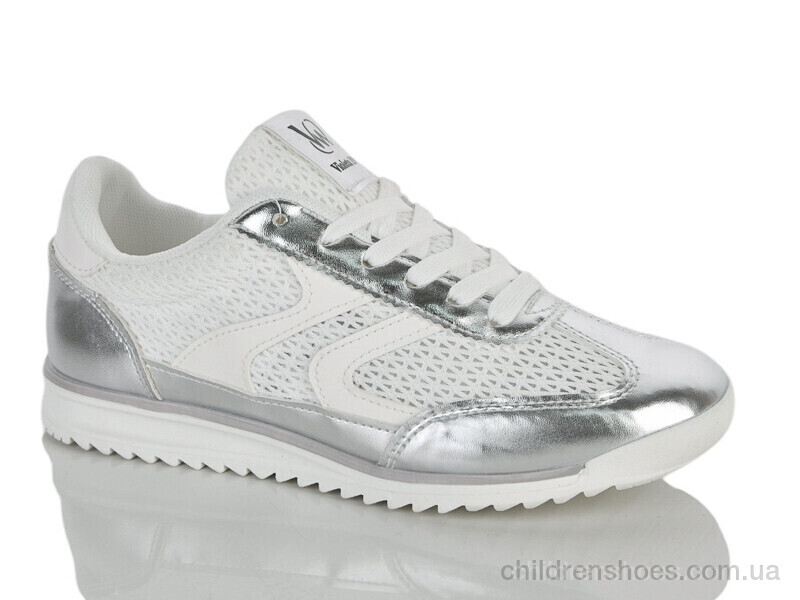 Кроссовки Violeta only one 2028-1 white-silver