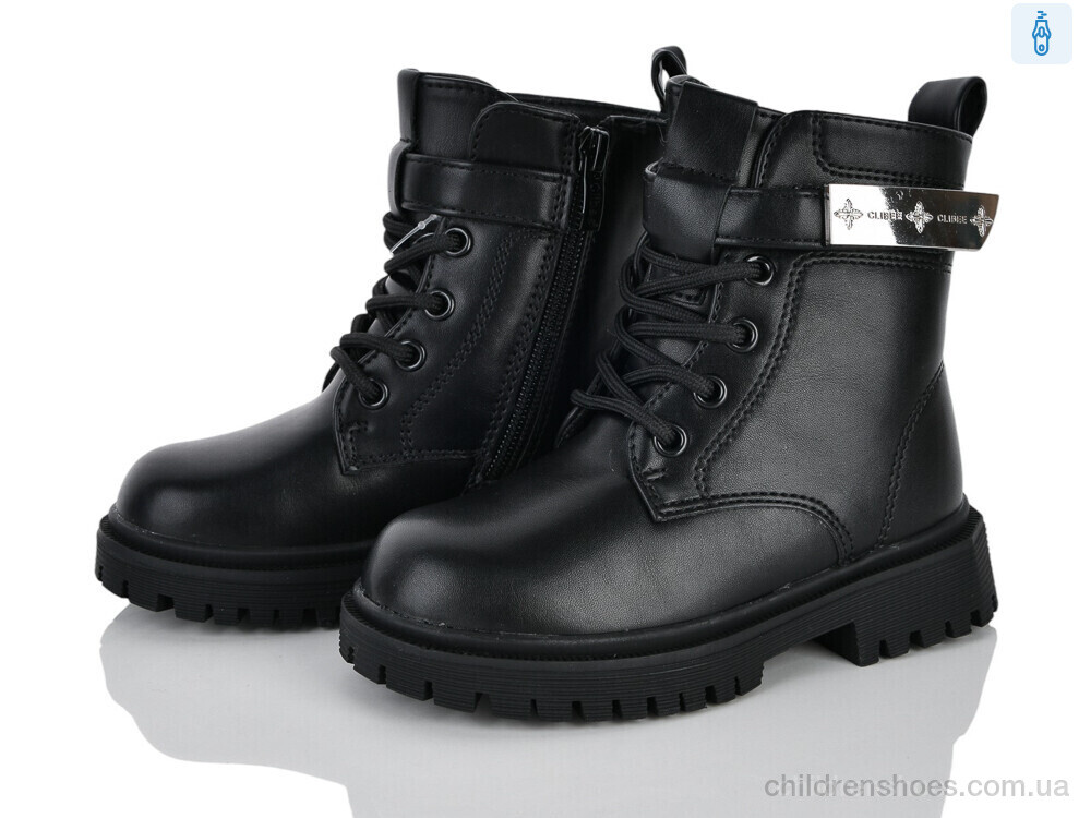 Ботинки HB500 black Clibee-ShoSho / p. 26-31 / 6пар