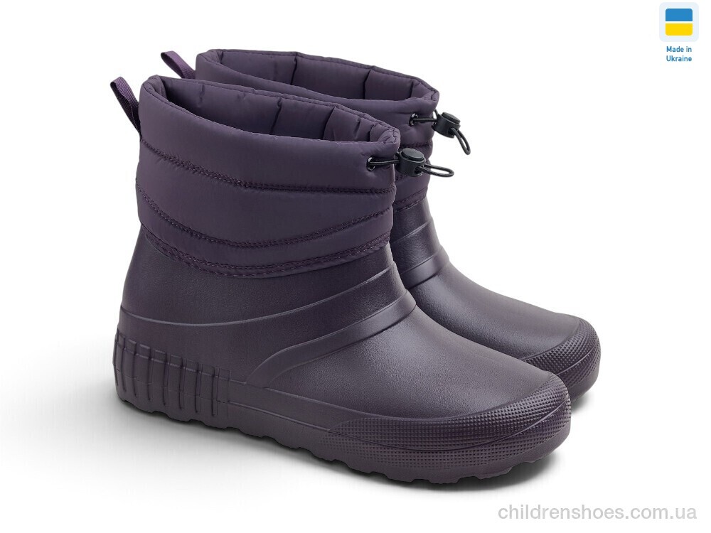 Сапоги из пены D401 DF т.фіолетовий Rai shoes / p. 37-41 / 6пар