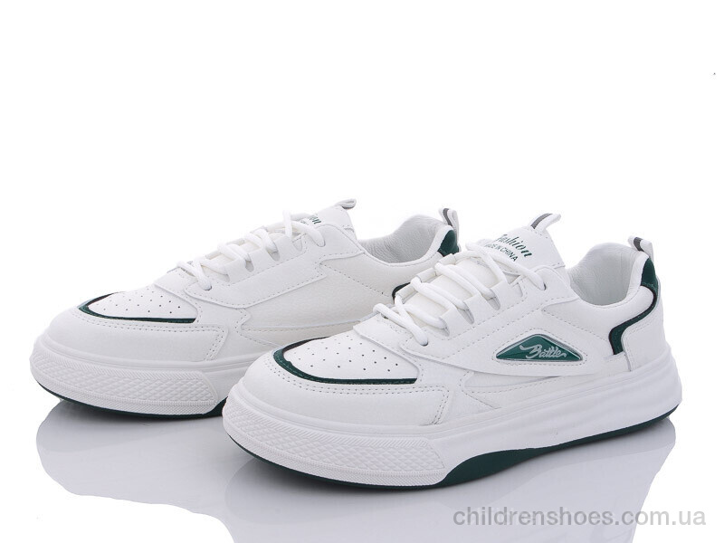 Кроссовки Violeta only one 186-21 white-green