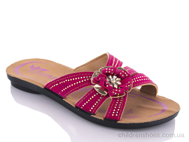 Шлепки K26-Elena 1 fuchsia (30-35) DeMur / p. 30-35 / 6пар