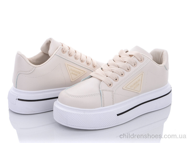 Кроссовки Violeta only one 177-25 beige-white