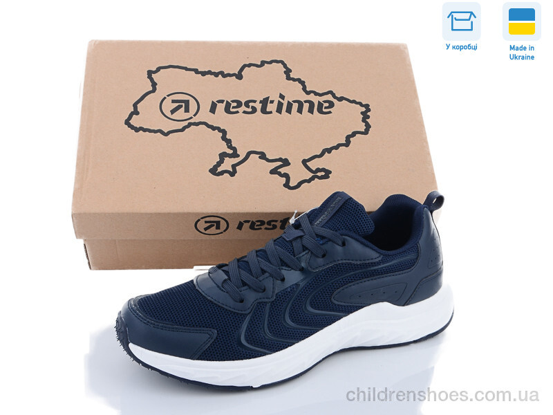 Кроссовки Restime PML22067 navy