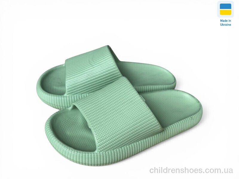 Шлепки 023 оливка Rai shoes / p. 30-35 / 6пар