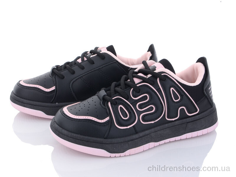Кроссовки Violeta only one 182-28 black-pink