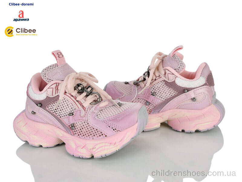 Кроссовки Apawwa BB2760-1 pink-fuchsia