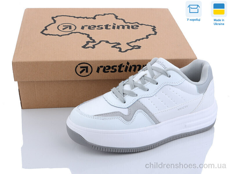 Кроссовки Restime AWO23302 white