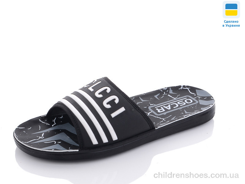 Шлепки Oscar S40 black