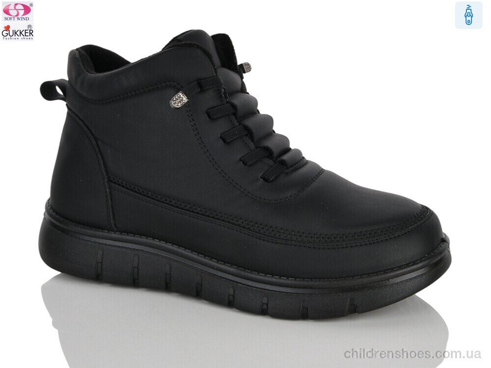 Ботинки YK4131 black Gukkcr / p. 36-41 / 8пар