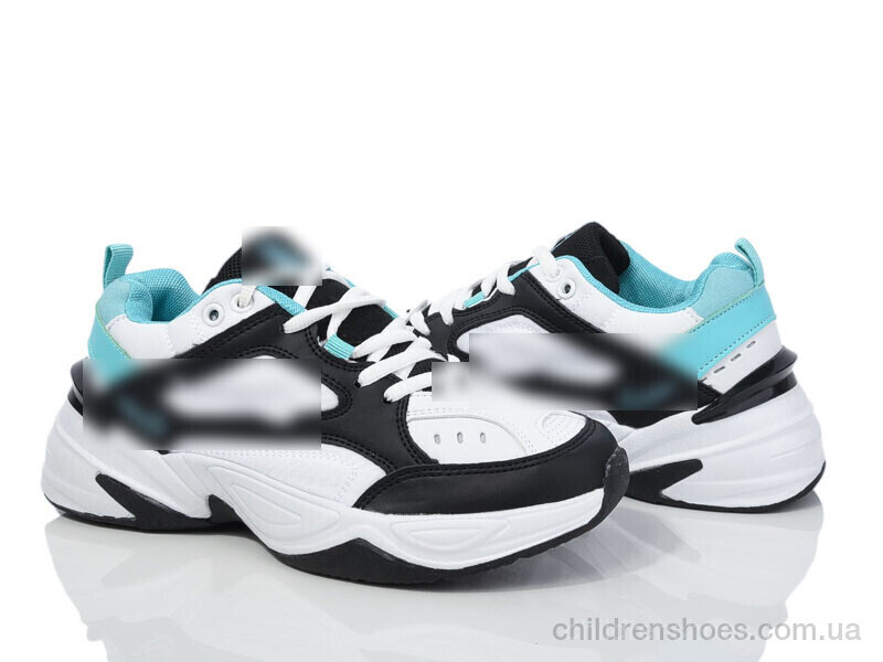 Кроссовки N.ke HD62-B1897-10 black-white-blue