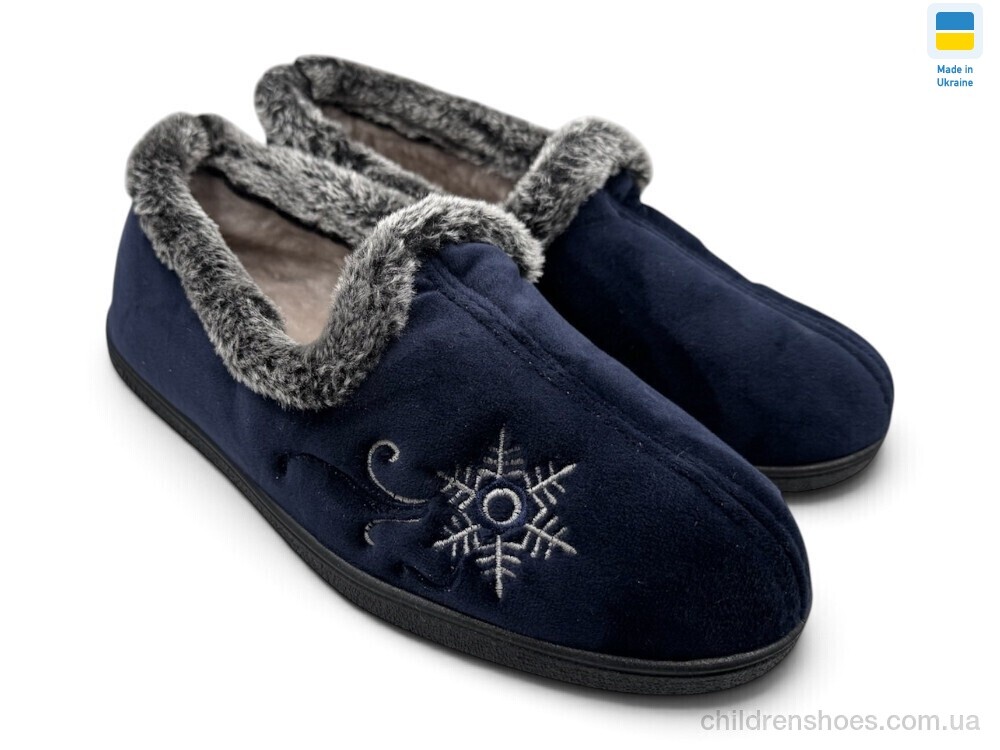 Тапки 2202 синій Rai shoes / p. 37-42 / 12пар