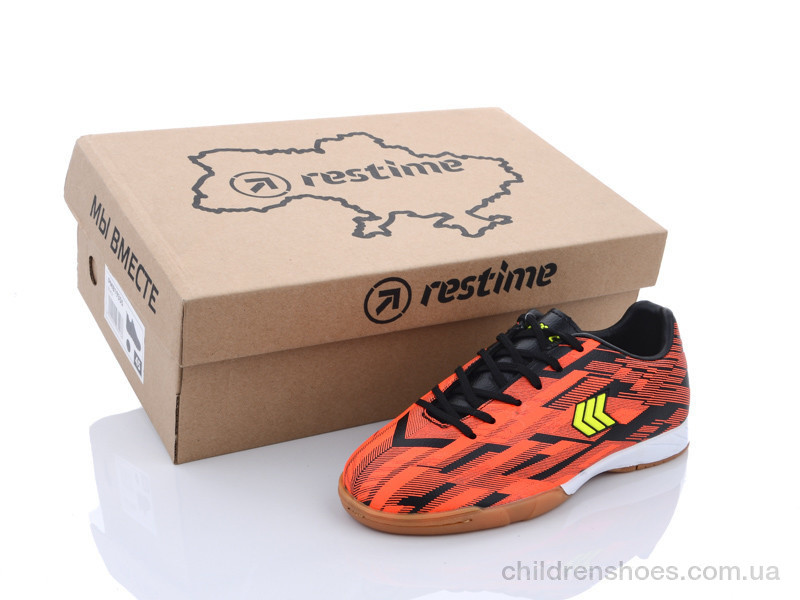 Футбольная обувь Restime DDB21419 black-orange