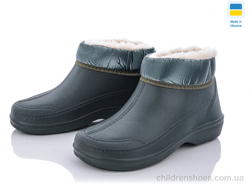 Галоши Кредо Кредо Укр 2032 зелен хутро