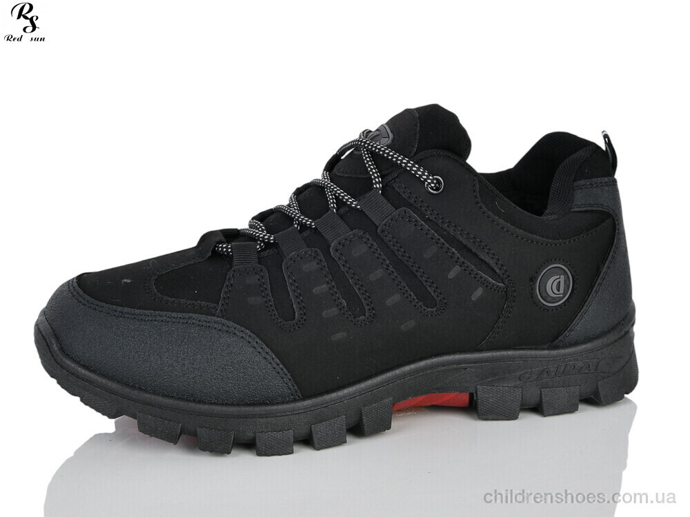 Кроссовки FC313 black Red Sun / p. 42-46 / 8пар