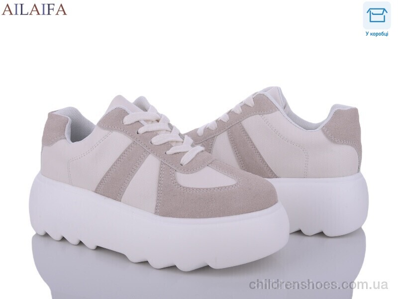 Кроссовки Aelida 6029 beige