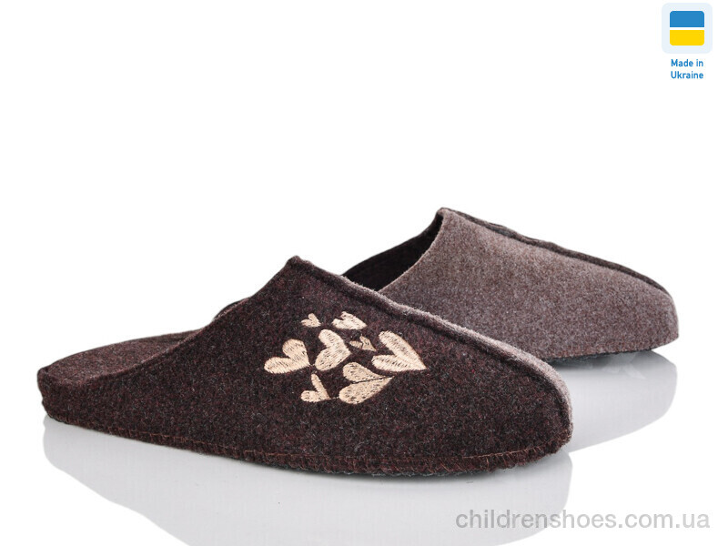 Тапки Klerotex 221-15 коричневий