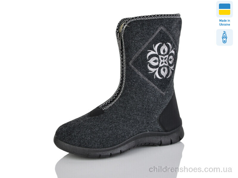 Бурки 3201 сірий Lot Shoes / p. 38-42 / 8пар