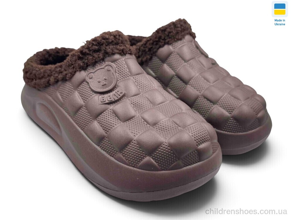 Сабо 604 шоколад Rai shoes / p. 36-41 / 8пар