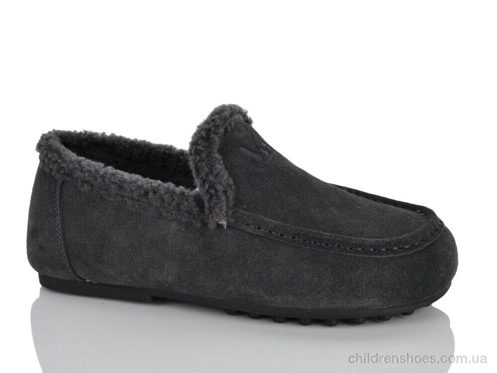 Туфли V033-8 d.grey DINO ALBAT / p. 36-41 / 8пар