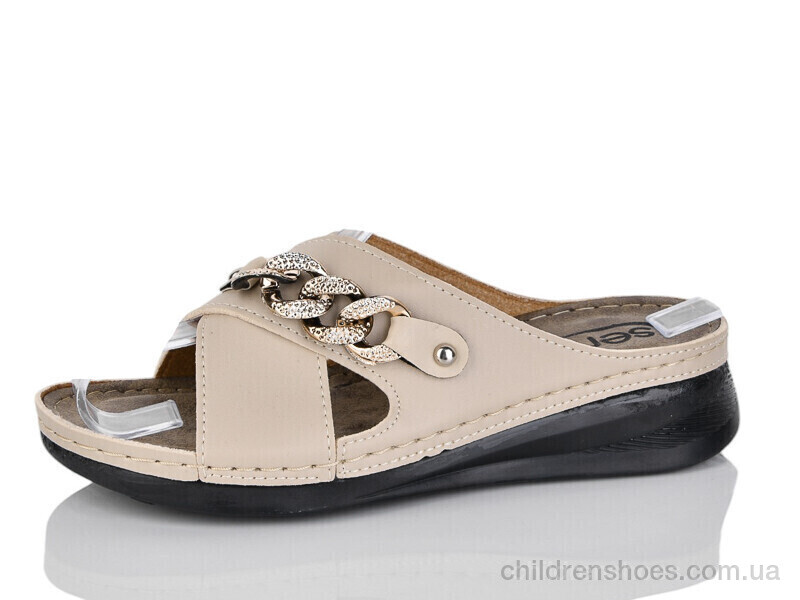 Шлепки женские Serra 3001-9 beige