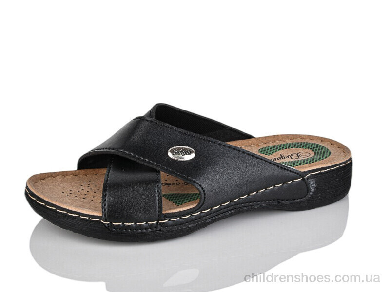 Шлепки женские Elegance 5100 чорний