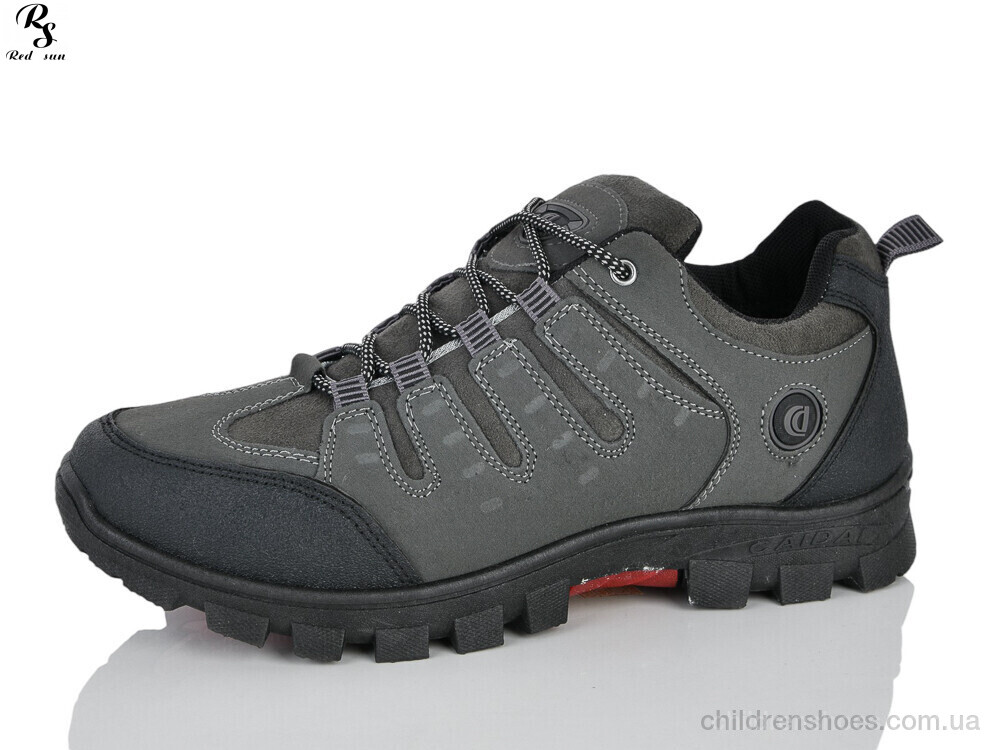 Кроссовки FC313 grey Red Sun / p. 42-46 / 8пар