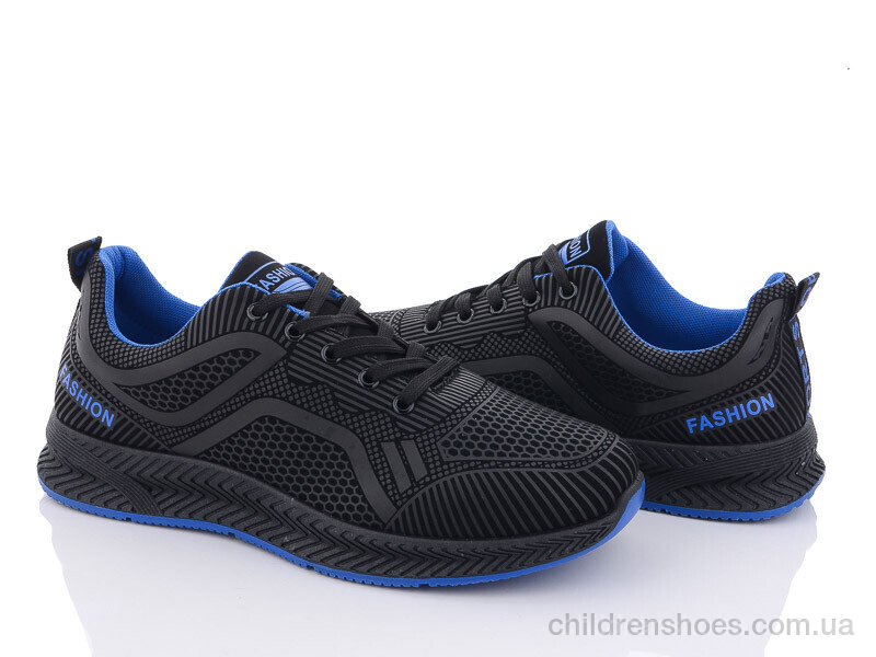 Кроссовки Wonex 197-142 black-blue