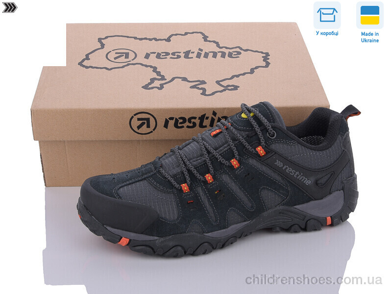 Кроссовки OMB24048 grey-navy Restime / p. 41-45 / 8пар