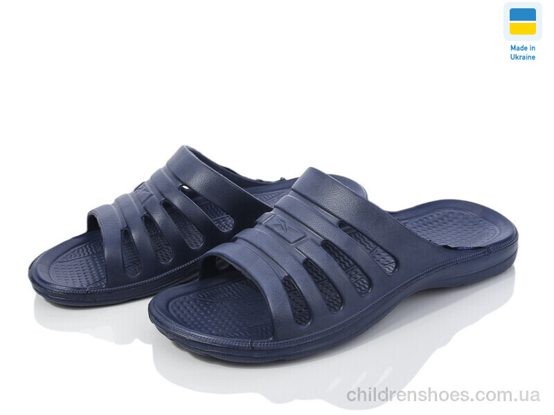 Шлепки Progress Краб синій