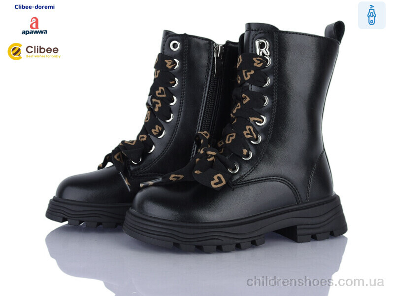 Ботинки B6227-1 black Clibee-Doremi / p. 27-32 / 8пар