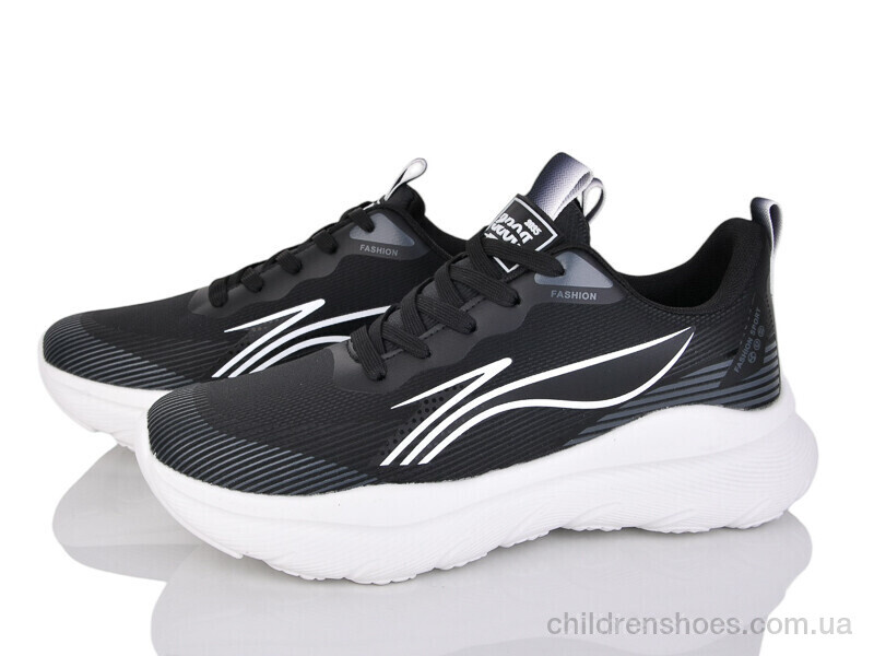 Кроссовки No brand 2485 black-white